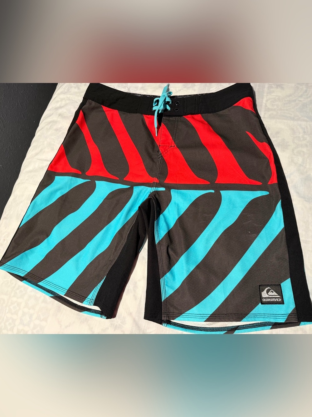 Quiksilver Jeremy Flores 4way cypher Swim Board short size 34